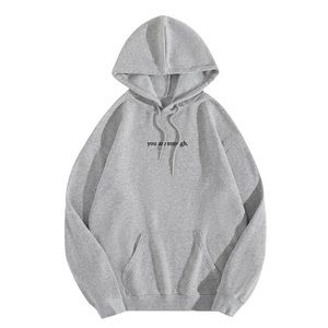 “you are enough” brand new hoodie